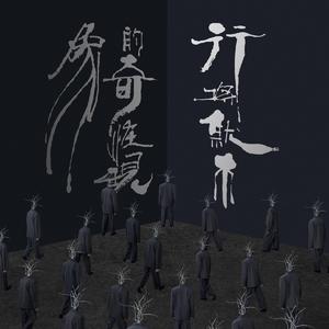 两根黑捧一前一后
